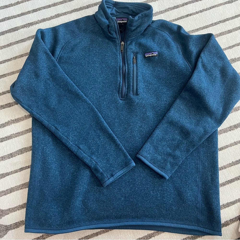 Patagonia Men’s Better Sweater 1/4 Zipped- Size XL